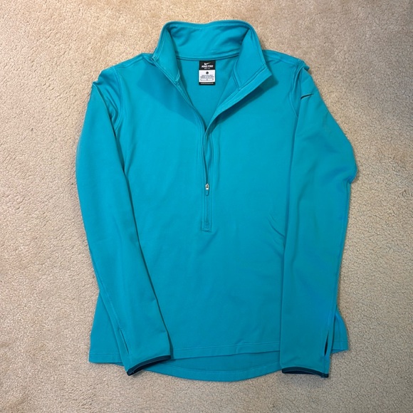 Nike Pro Dri-Fit Long Sleeve Green - Picture 1 of 2